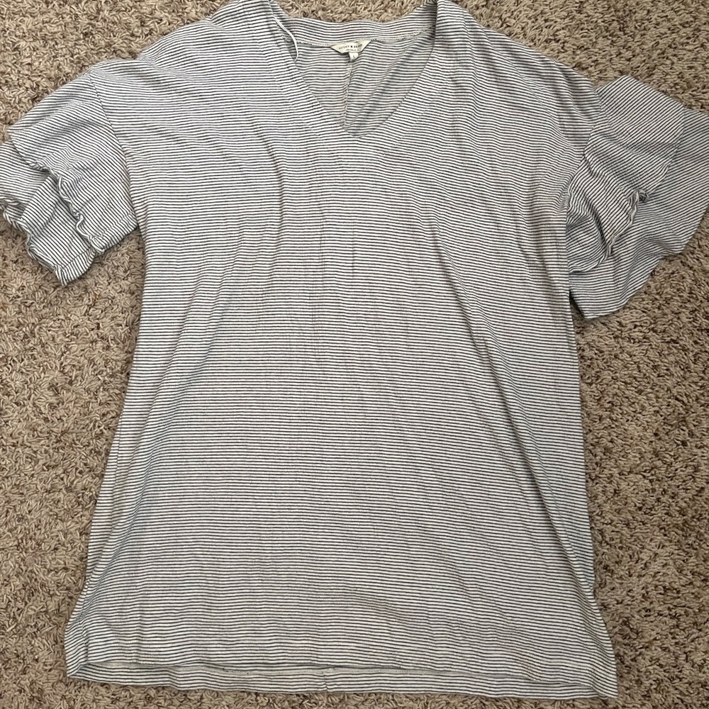 Size L Striped Lucky Dress